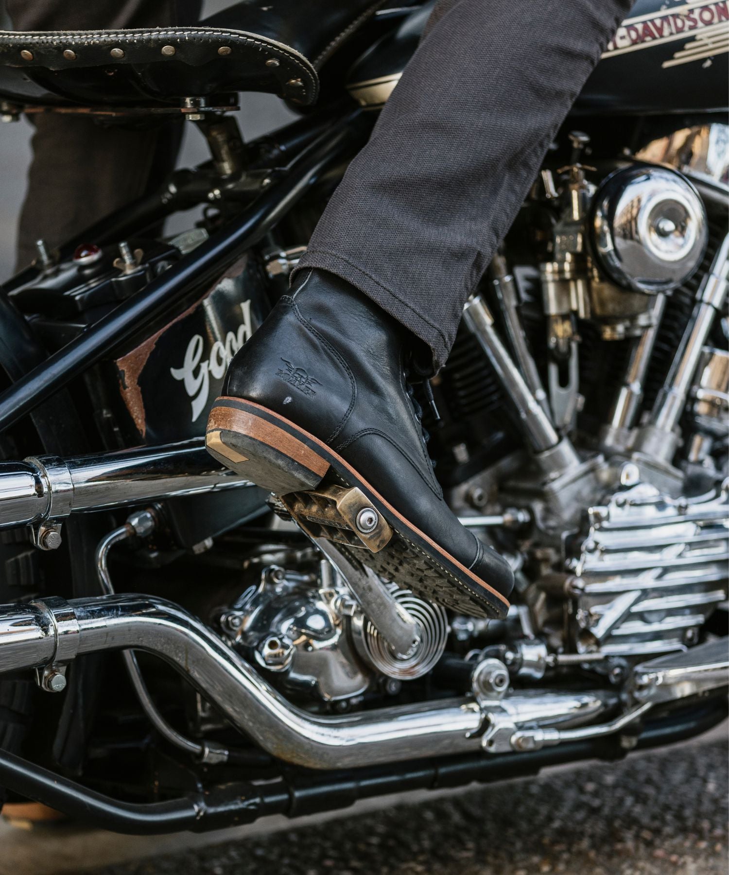 Rokker top motorcycle boots